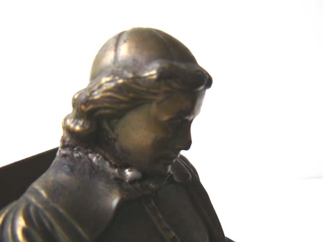 A pair of John Harvard Bookends circa 1915 — image 2